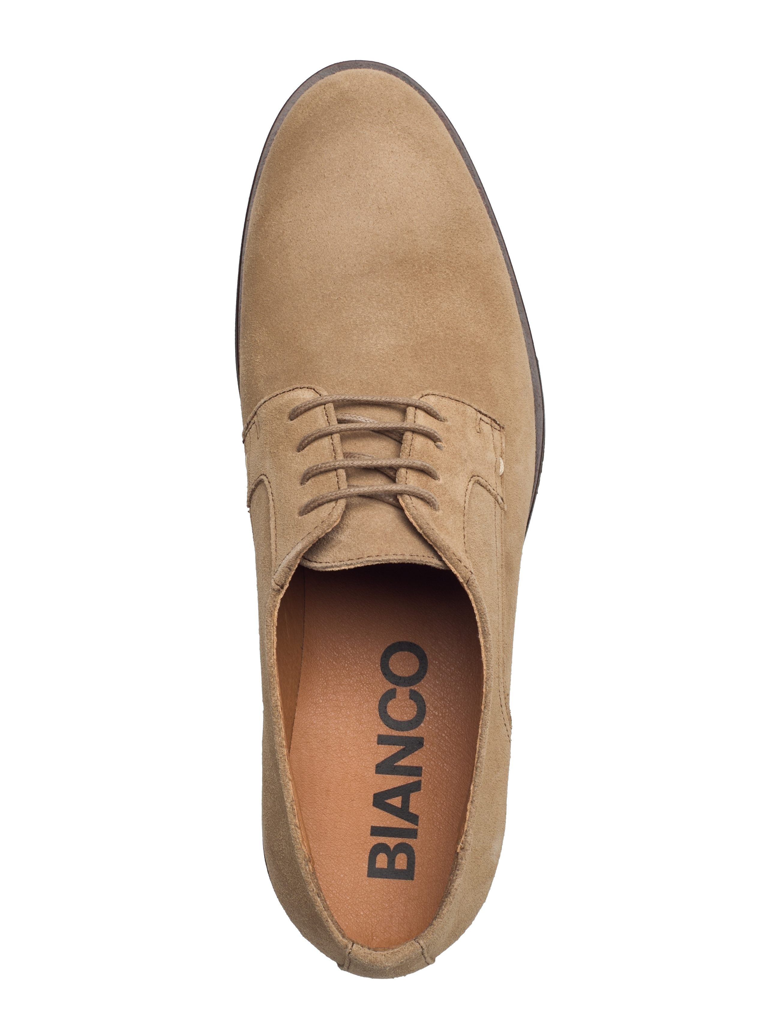 Bianco - BIABYRON Derby Shoe Suede - tan - 3