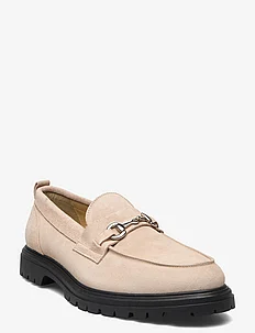 BIAGIL Snaffle Loafer Suede, Bianco