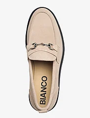 Bianco - BIAGIL Snaffle Loafer Suede - spring shoes - sand - 3