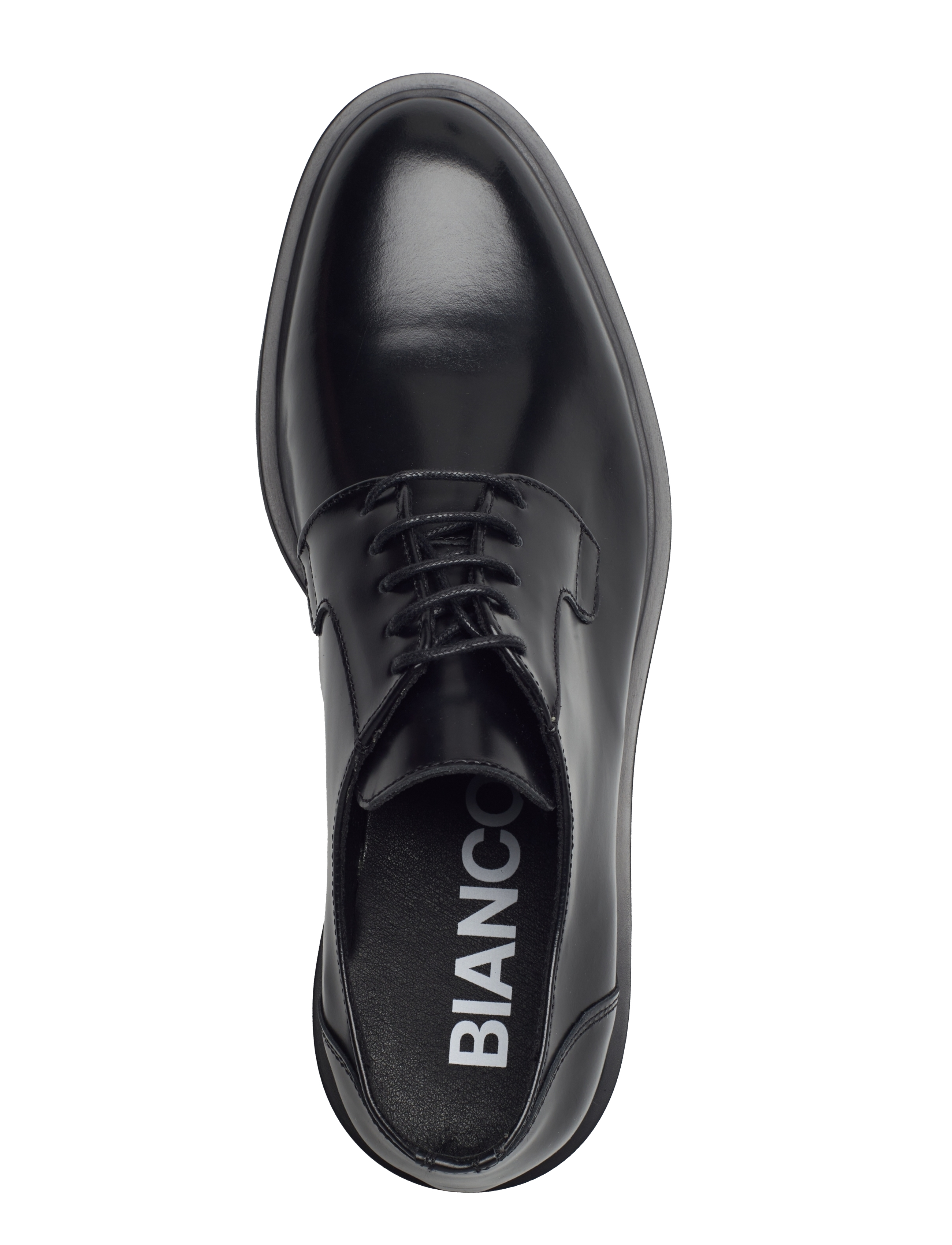 Bianco - BIAFELIX Derby Shoe Polido - black - 4