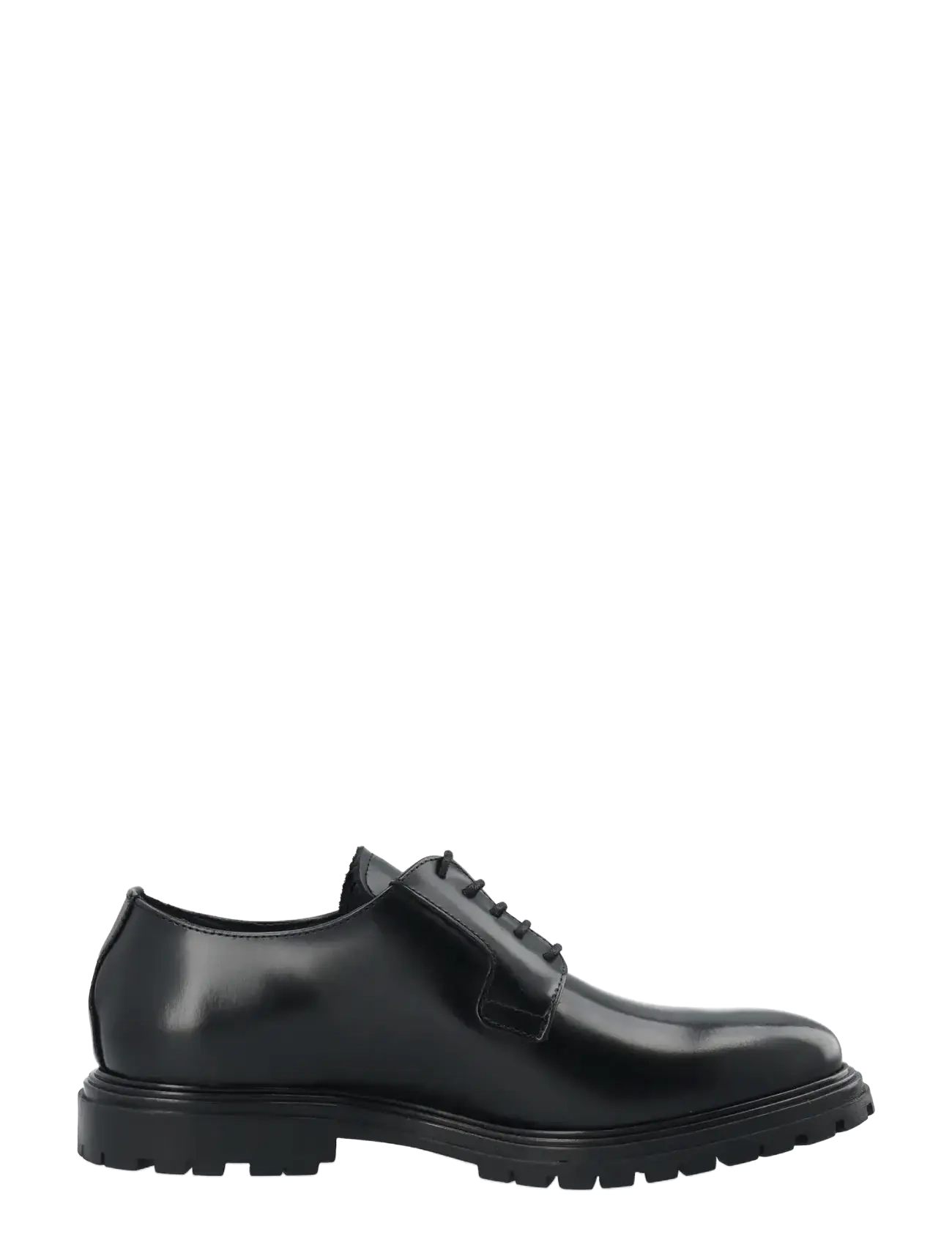 Bianco Bialoui Derby Polido, 46, Black, Business > Derby Sko, Herre
