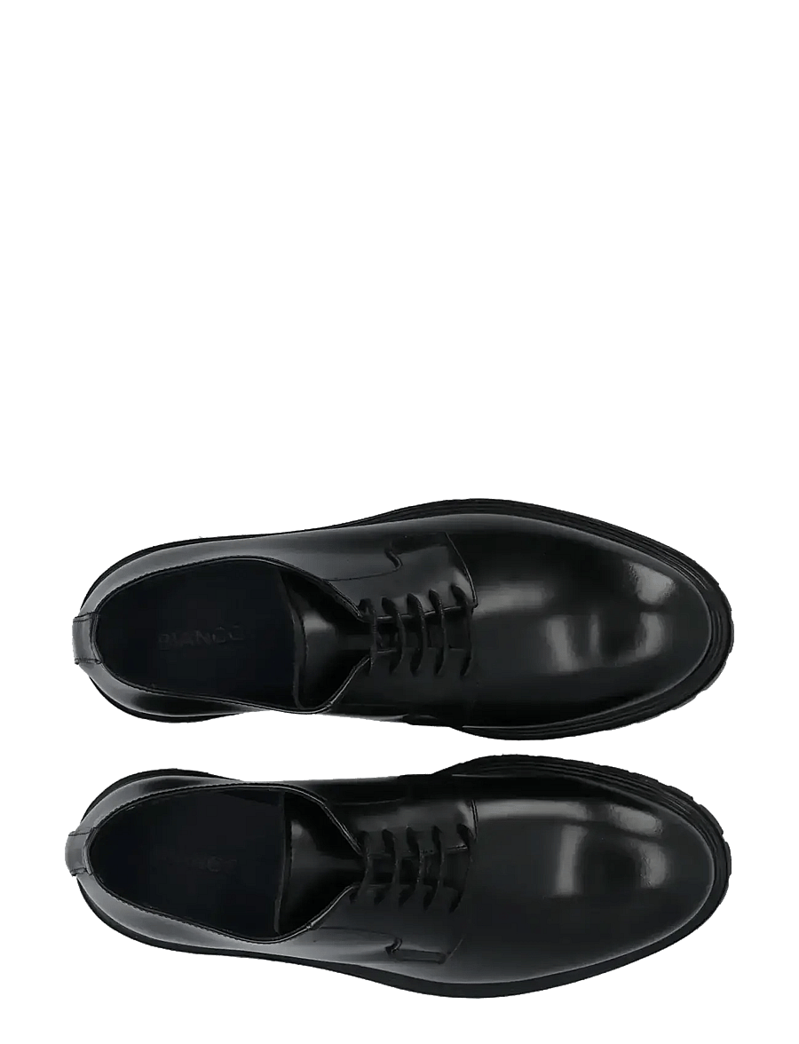 Bianco - BIALOUI Derby Polido - derby kingad - black - 4