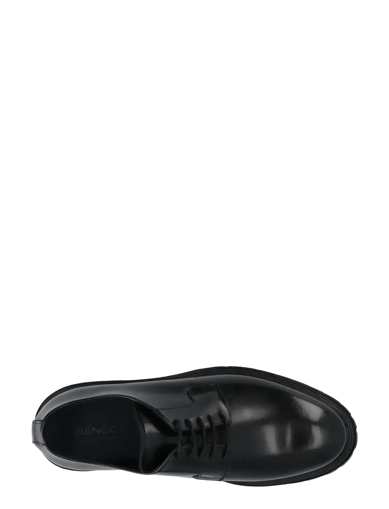 Bianco - BIALOUI Derby Polido - derbyskor - black - 5