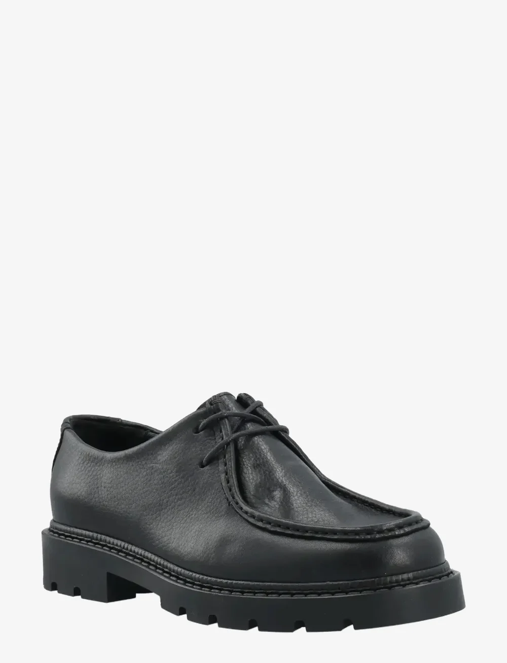 Bianco - BIAJEFF Moc Toe Texas Tumbled - moc-toe boots - black - 0