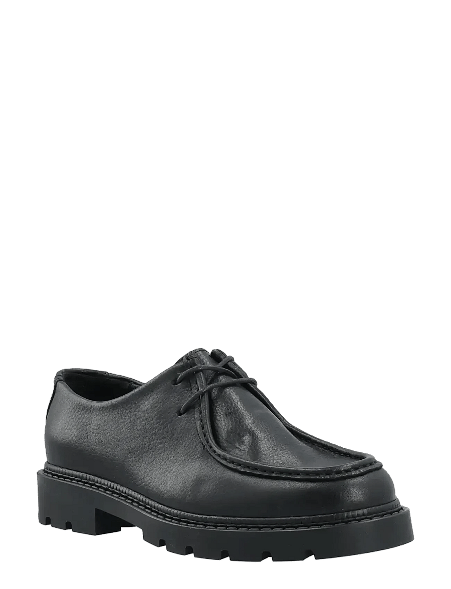 Bianco - BIAJEFF Moc Toe Texas Tumbled - moc-toes - black - 0