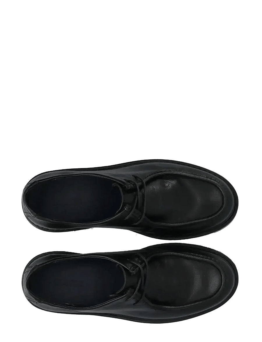 Bianco - BIAJEFF Moc Toe Texas Tumbled - moc-toes - black - 4