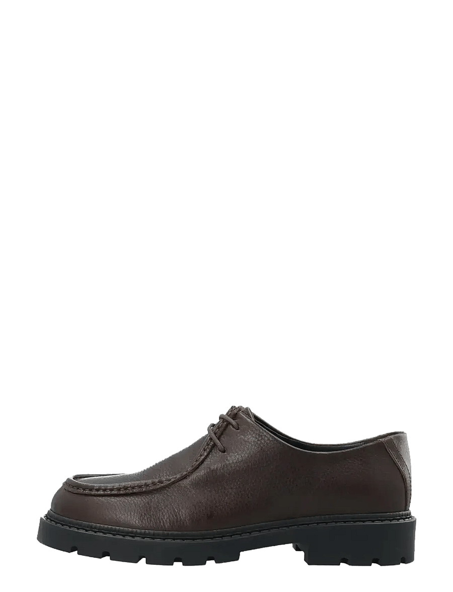 Bianco - BIAJEFF Moc Toe Texas Tumbled - moc-toes - dark brown - 1