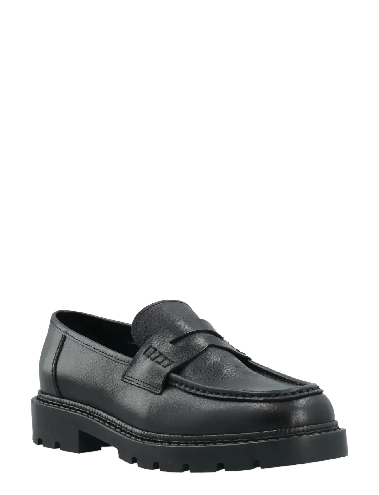 Bianco Biajeff Penny Loafer Texas Tumbled, 44, Schuhe, Schwarz - Loafers, Männerswear