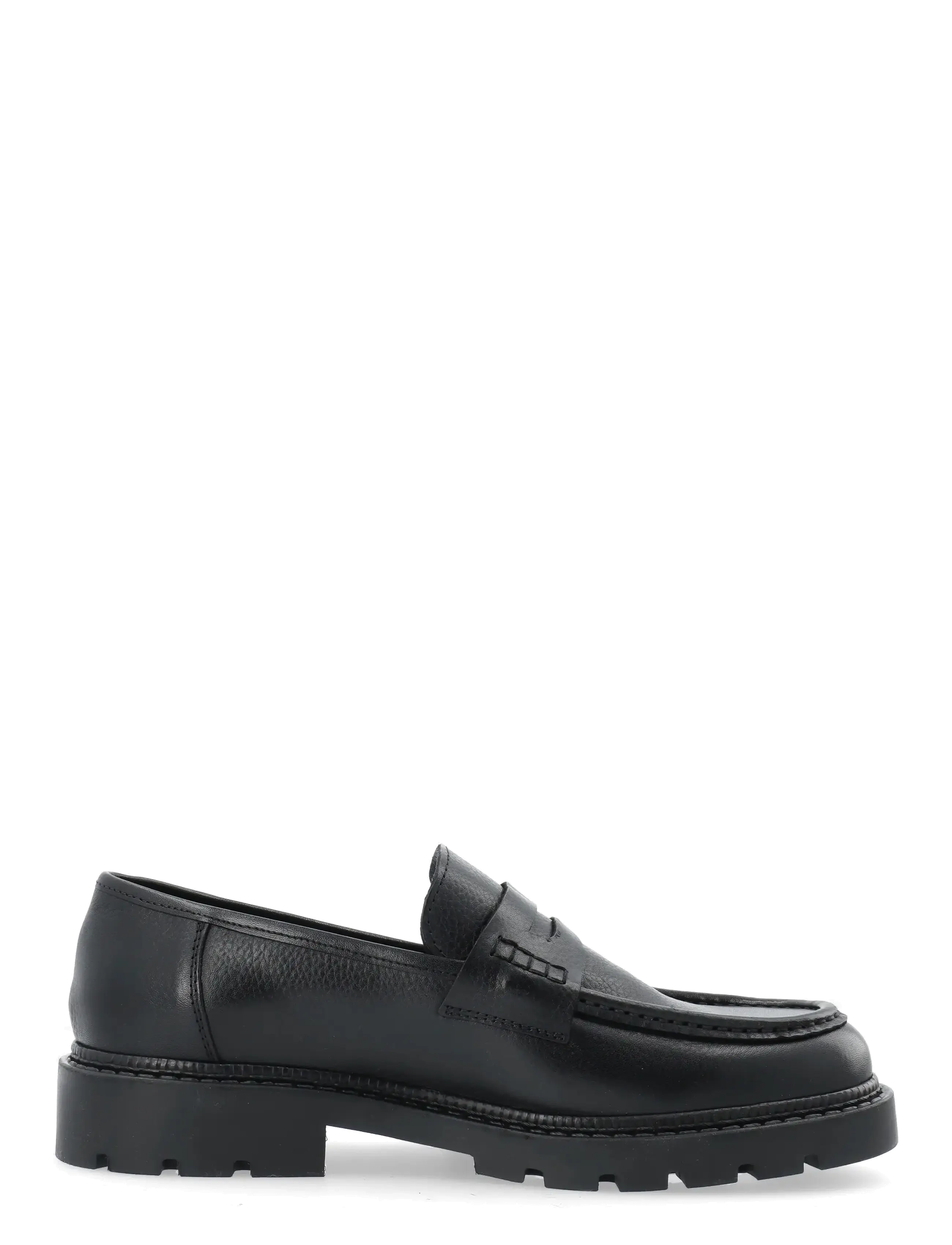 Bianco - BIAJEFF Penny Loafer Texas Tumbled - kollektionen - black - 2