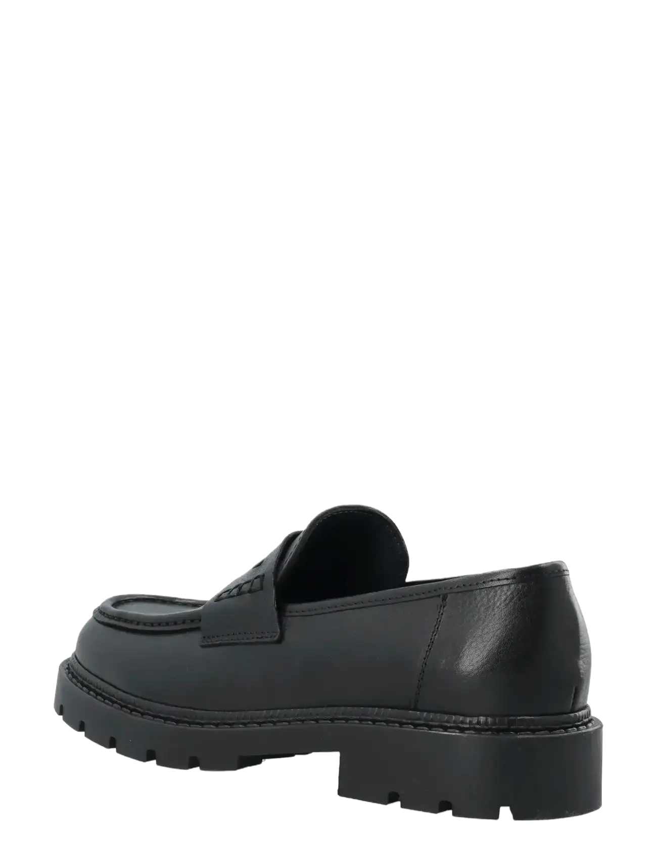 Bianco - BIAJEFF Penny Loafer Texas Tumbled - kollektionen - black - 3