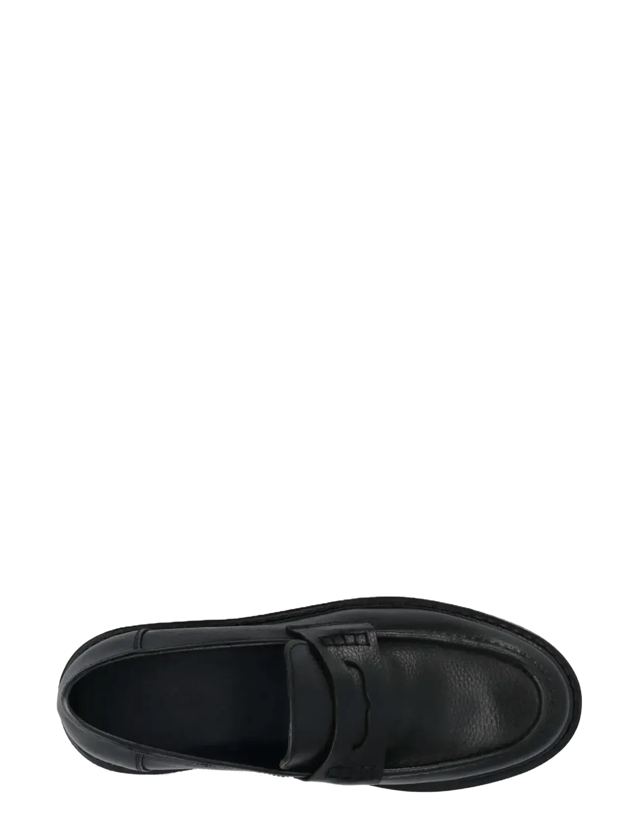 Bianco - BIAJEFF Penny Loafer Texas Tumbled - kollektionen - black - 5