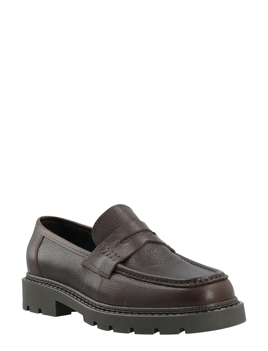 Bianco - BIAJEFF Penny Loafer Texas Tumbled - kollektionen - brown - 0