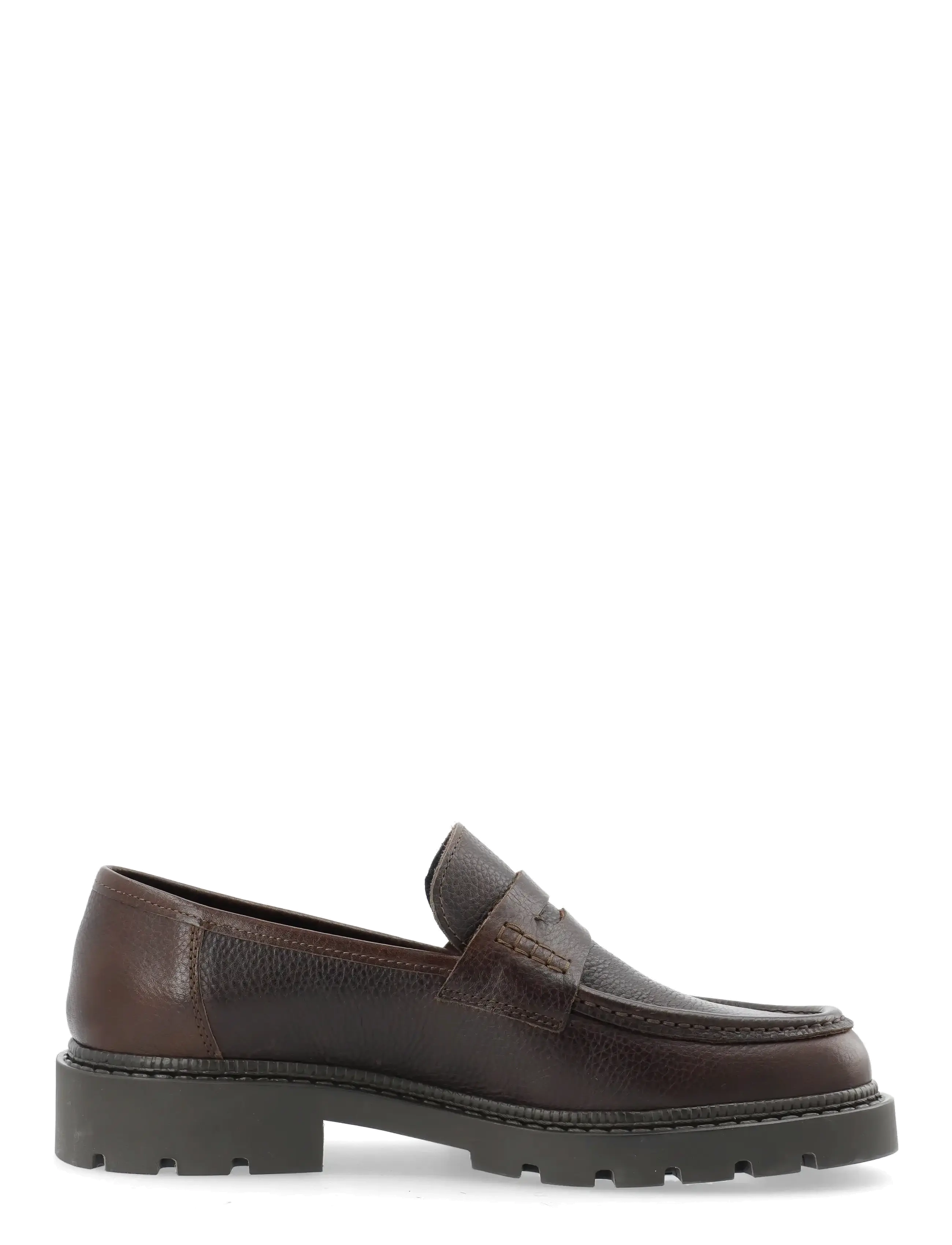 Bianco - BIAJEFF Penny Loafer Texas Tumbled - söfn - brown - 2