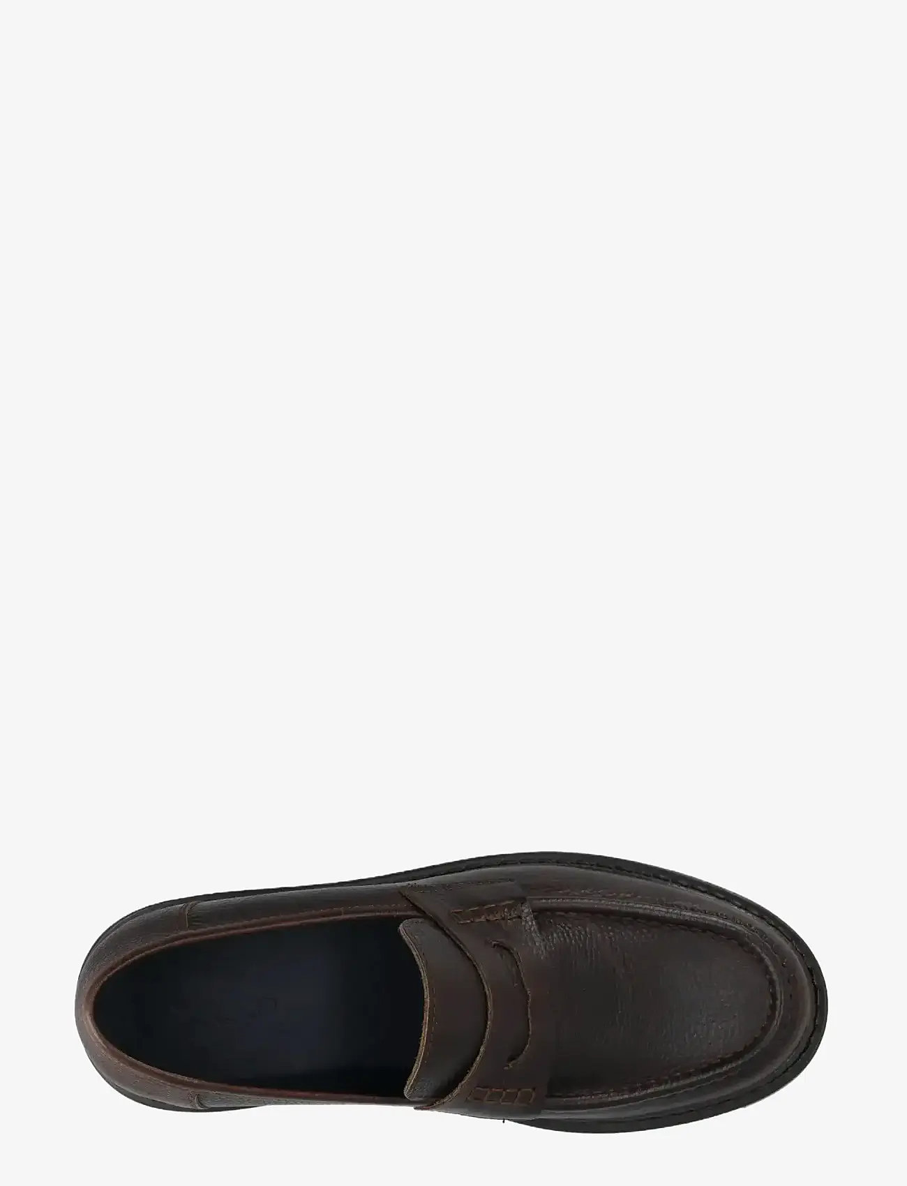 Bianco - BIAJEFF Penny Loafer Texas Tumbled - kollektioner - brown - 5