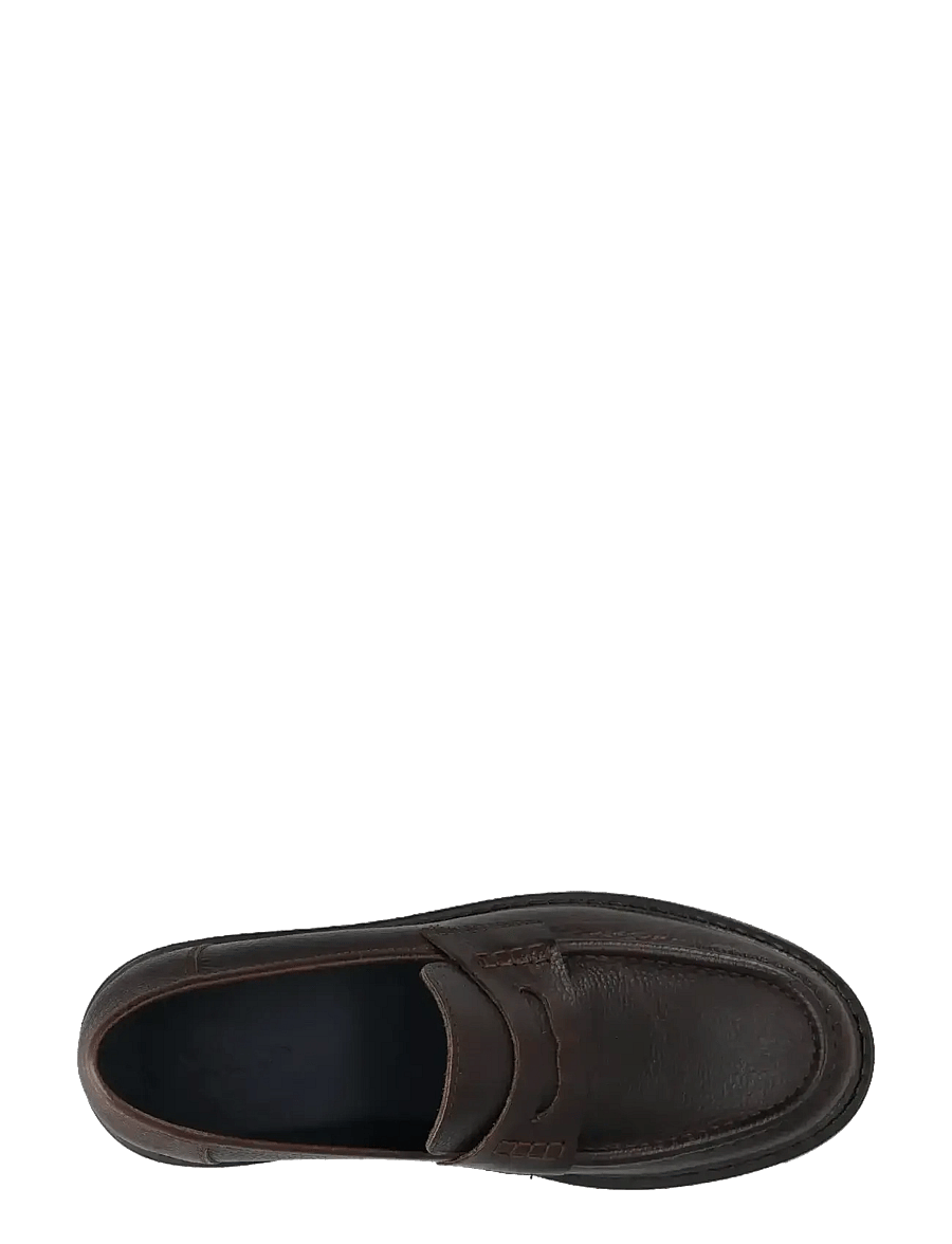 Bianco - BIAJEFF Penny Loafer Texas Tumbled - kollektionen - brown - 5