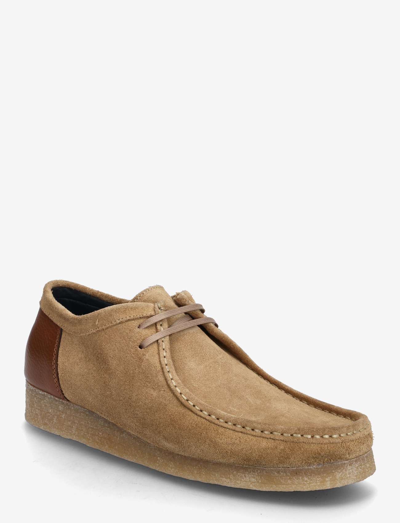 Bianco - BIARAY Moc Toe Suede 2.0 - moc toe sko - mushroom - 0