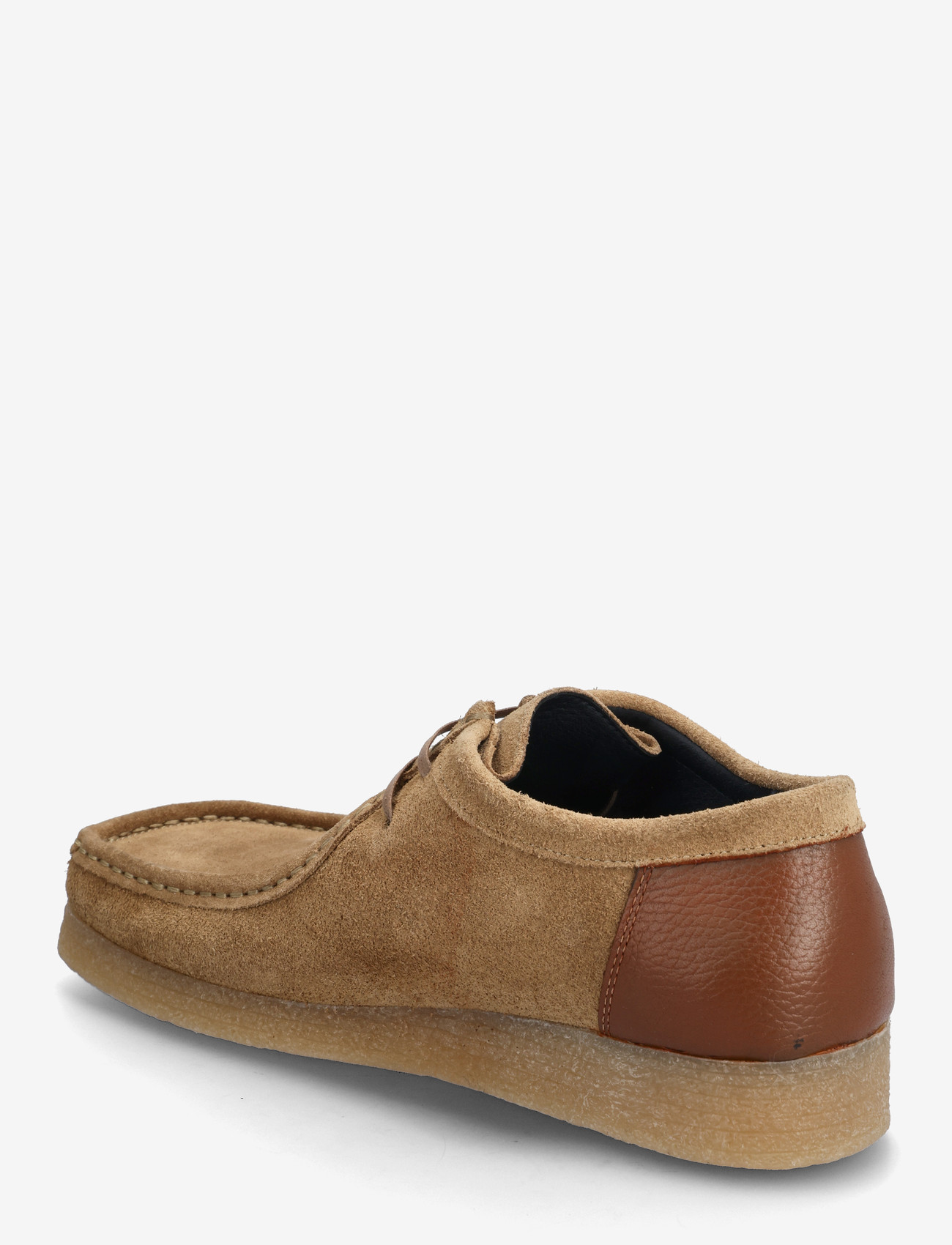 Bianco - BIARAY Moc Toe Suede 2.0 - moc toe sko - mushroom - 2