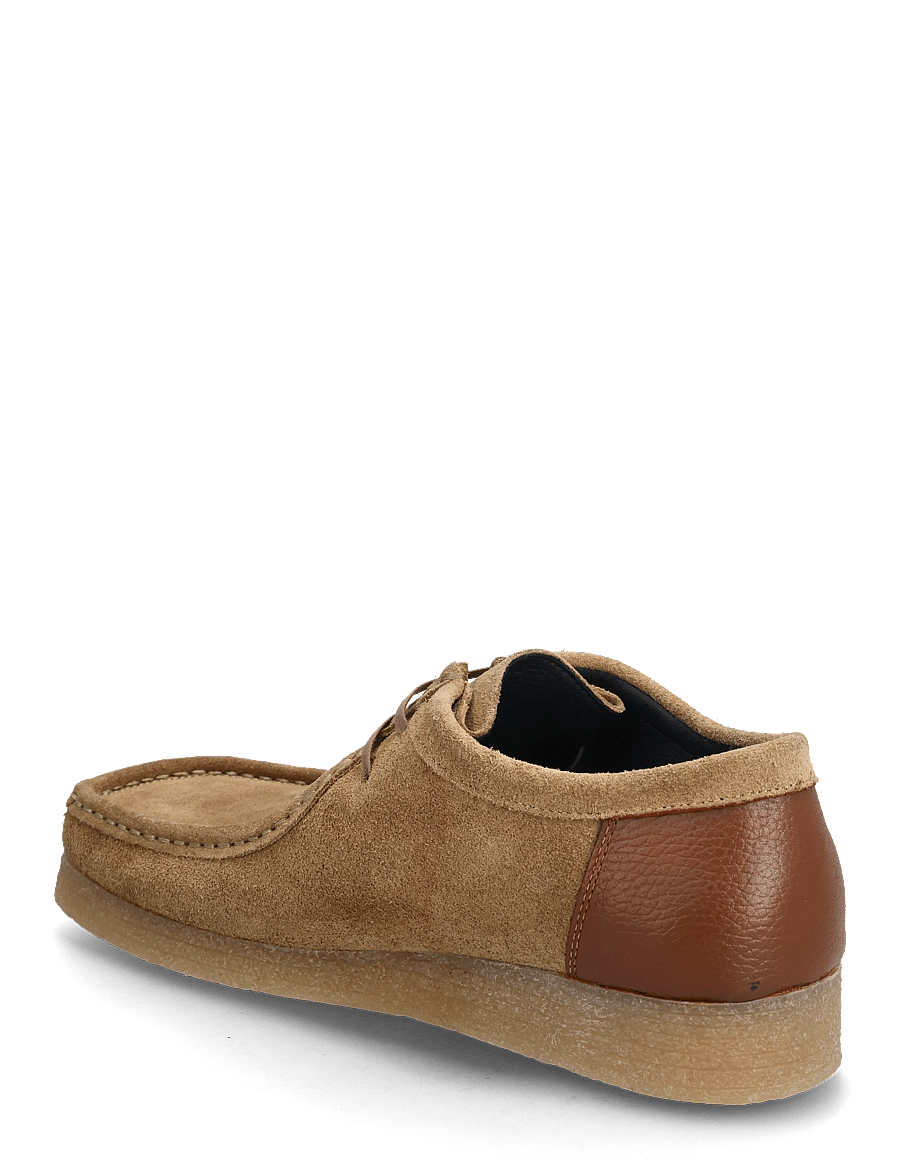 Bianco - BIARAY Moc Toe Suede 2.0 - moc-toes - mushroom - 2