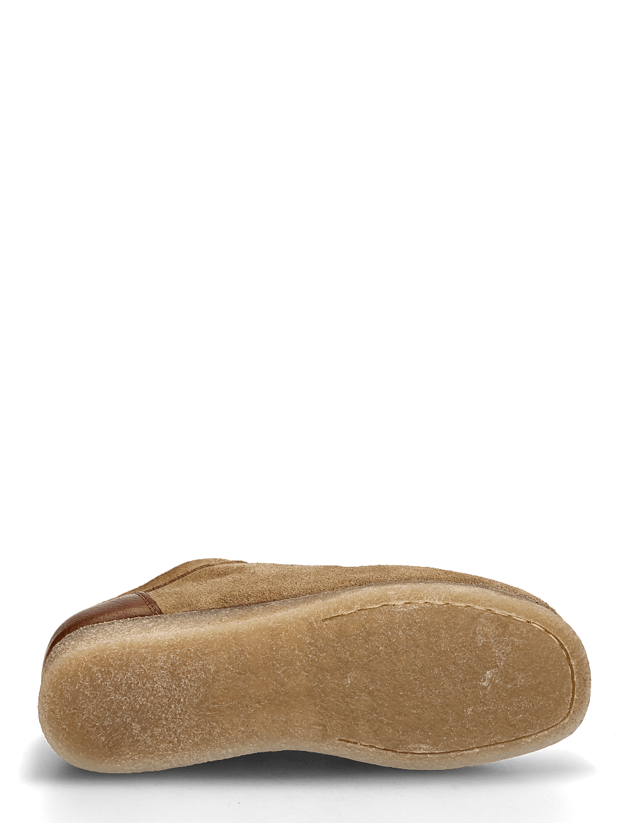 Bianco - BIARAY Moc Toe Suede 2.0 - moc-toes - mushroom - 4