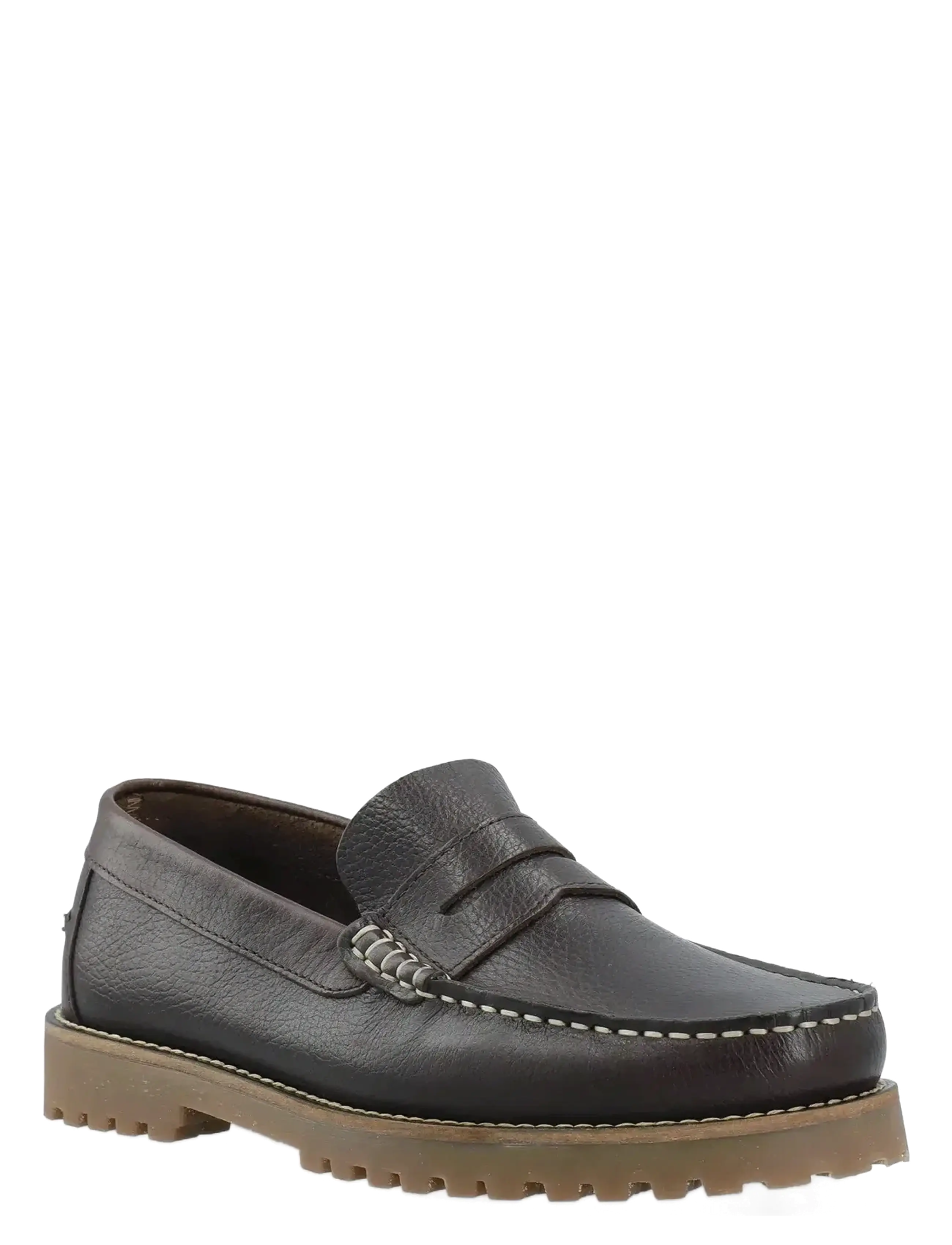 Bianco BIAGREG Penny Loafer Texas Tumbled - Akcija - BROWN / brown