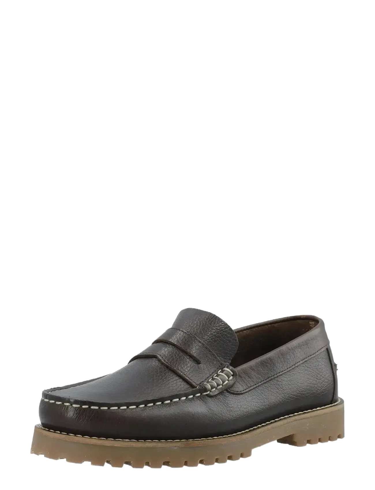 Bianco - BIAGREG Penny Loafer Texas Tumbled - kolekcje - brown - 2