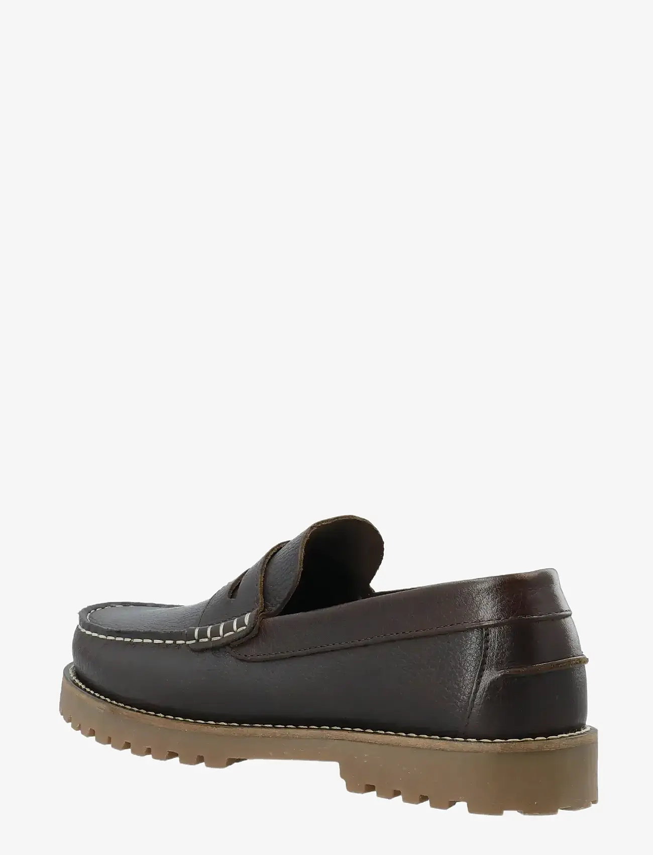 Bianco - BIAGREG Penny Loafer Texas Tumbled - kollektioner - brown - 3