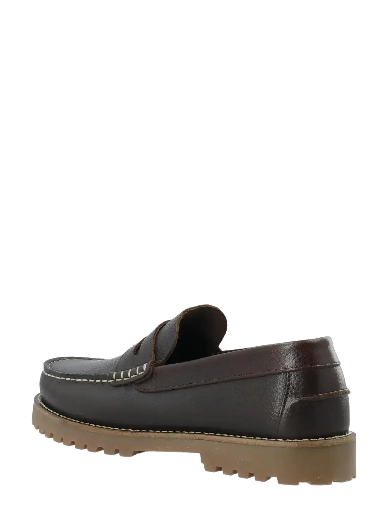 Bianco - BIAGREG Penny Loafer Texas Tumbled - kolekcje - brown - 3