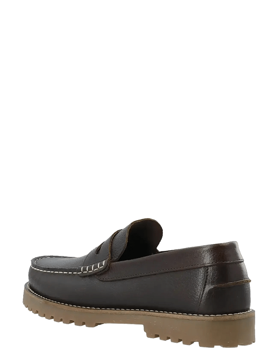 Bianco - BIAGREG Penny Loafer Texas Tumbled - kollektsioonid - brown - 3