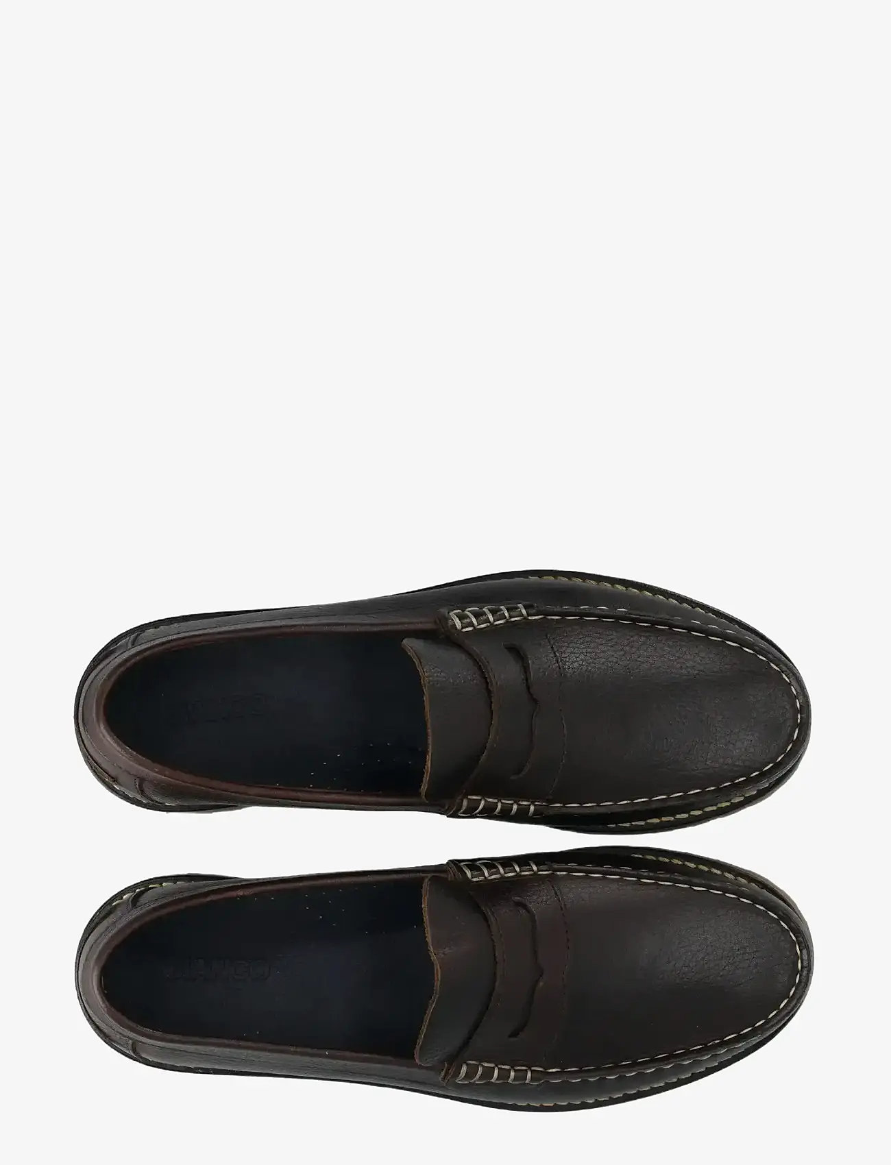 Bianco - BIAGREG Penny Loafer Texas Tumbled - kollektioner - brown - 4