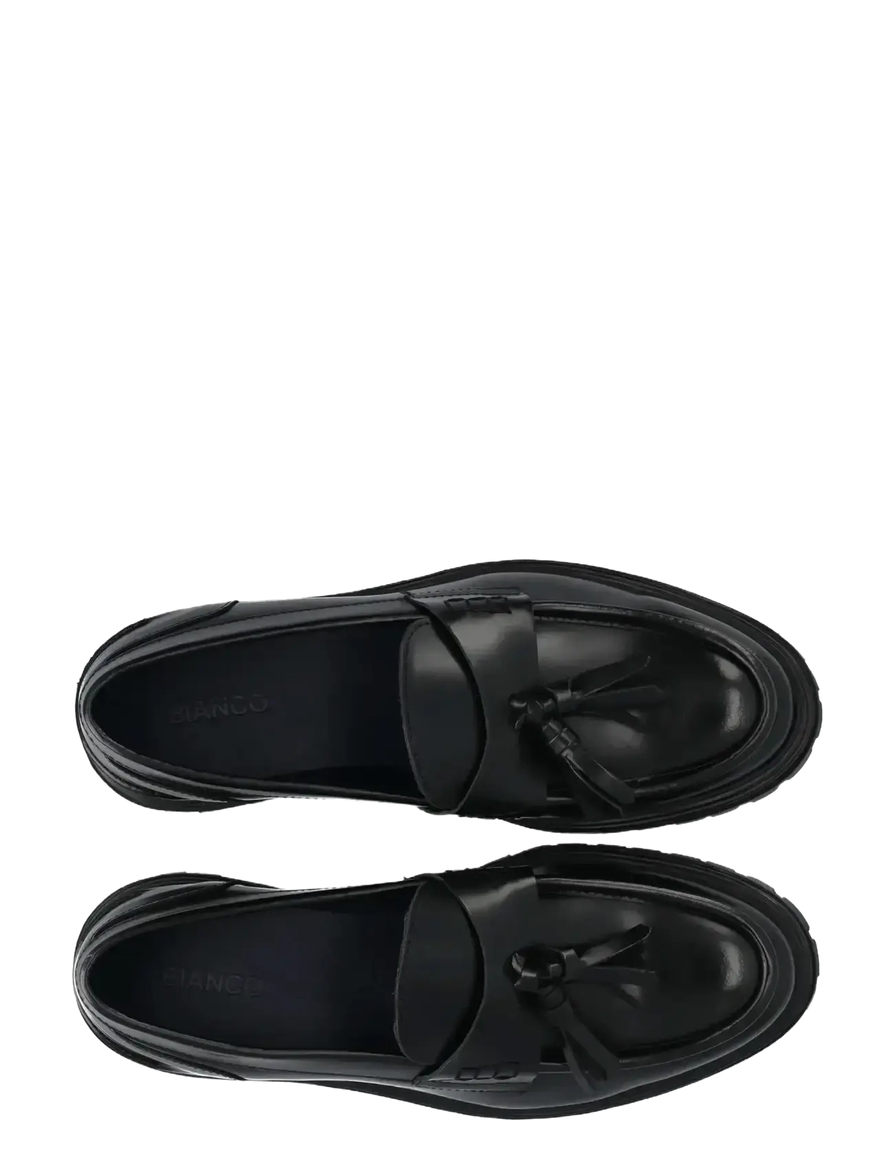 Bianco - BIALOUI Tassel Loafer Polido 2.0 - söfn - black - 4