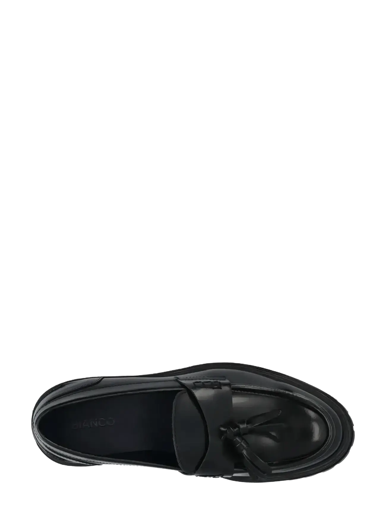 Bianco - BIALOUI Tassel Loafer Polido 2.0 - söfn - black - 5