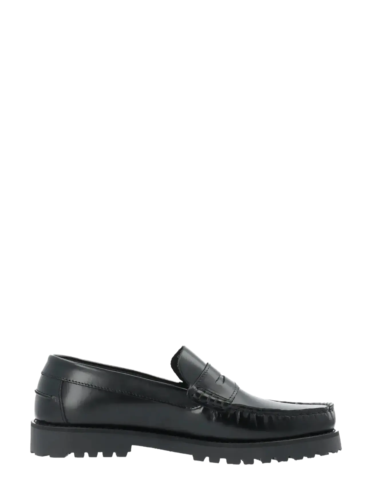 Bianco Biagreg Penny Loafer Polido, 43, Schuhe, Schwarz - Loafers, Männerswear