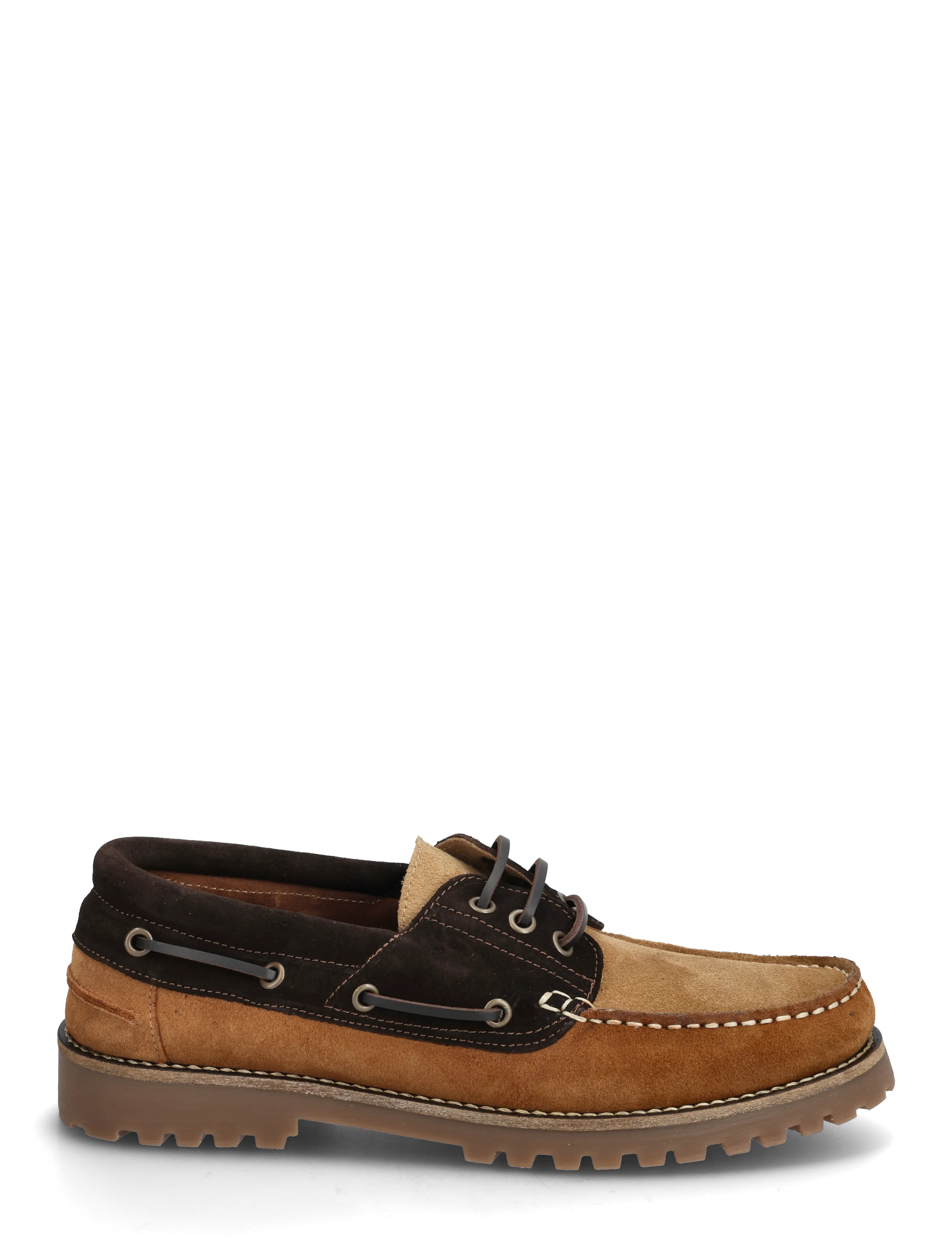Bianco - BIAGREG Boat Shoe Suede - kollektionen - brown mix - 1