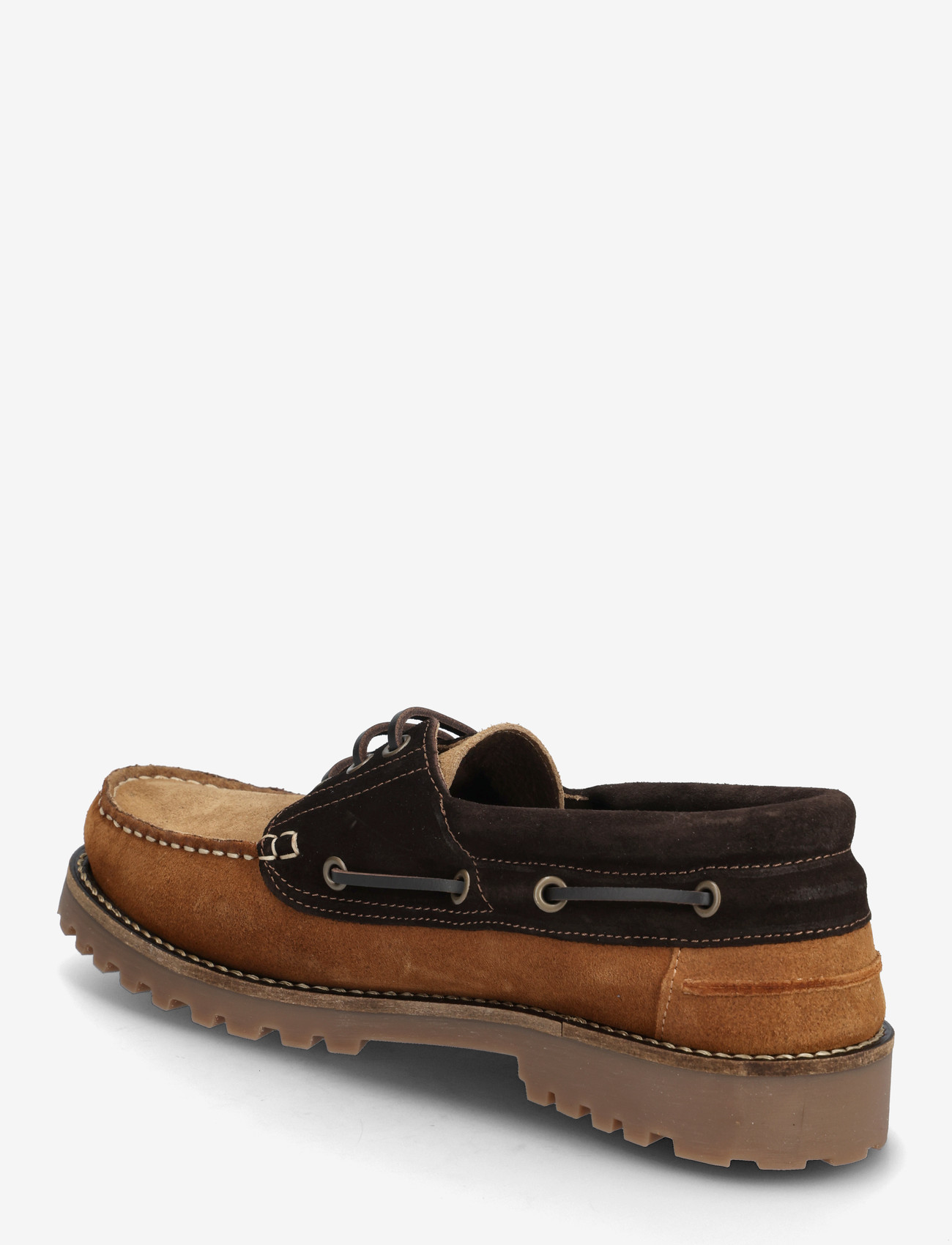 Bianco - BIAGREG Boat Shoe Suede - kollektioner - brown mix - 2