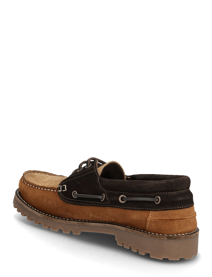 Bianco - BIAGREG Boat Shoe Suede - kollektionen - brown mix - 2
