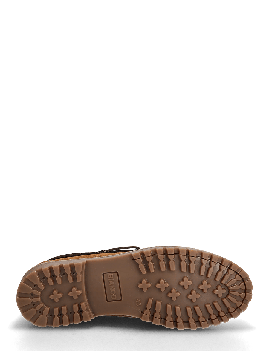 Bianco - BIAGREG Boat Shoe Suede - kollektionen - brown mix - 4