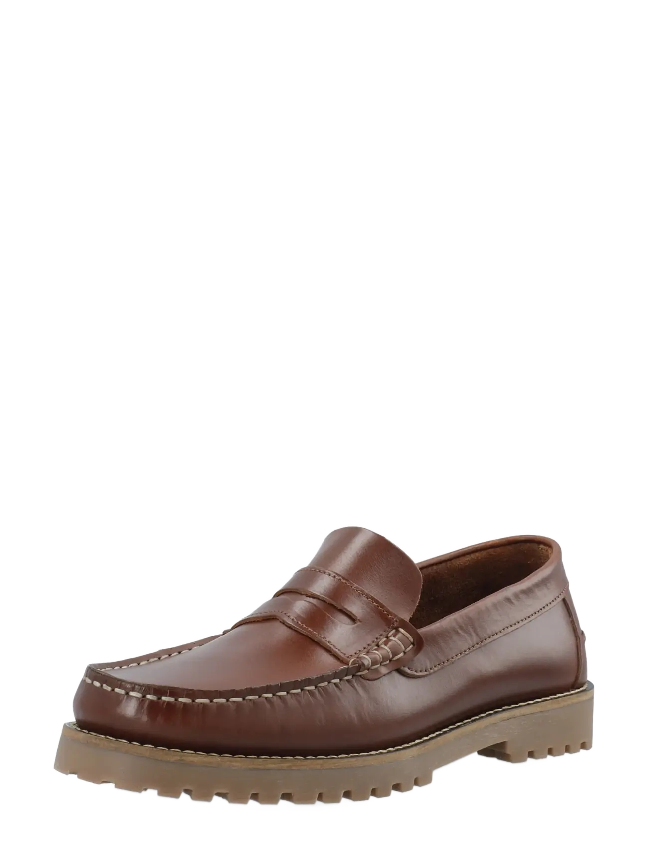 Bianco Biagreg Penny Loafer Pull Up, 45, Schuhe, Braun - Loafers, Männerswear