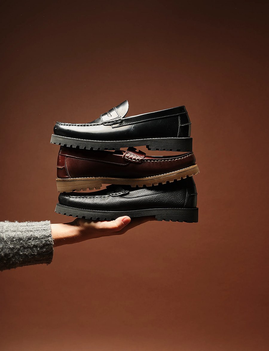Bianco - BIAGREG Penny Loafer Pull Up - nos éditoriaux - brown - 0