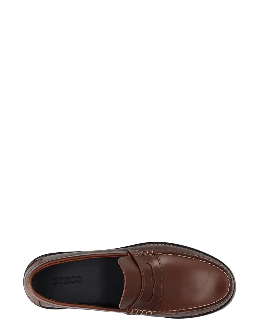Bianco - BIAGREG Penny Loafer Pull Up - kollektioner - brown - 4