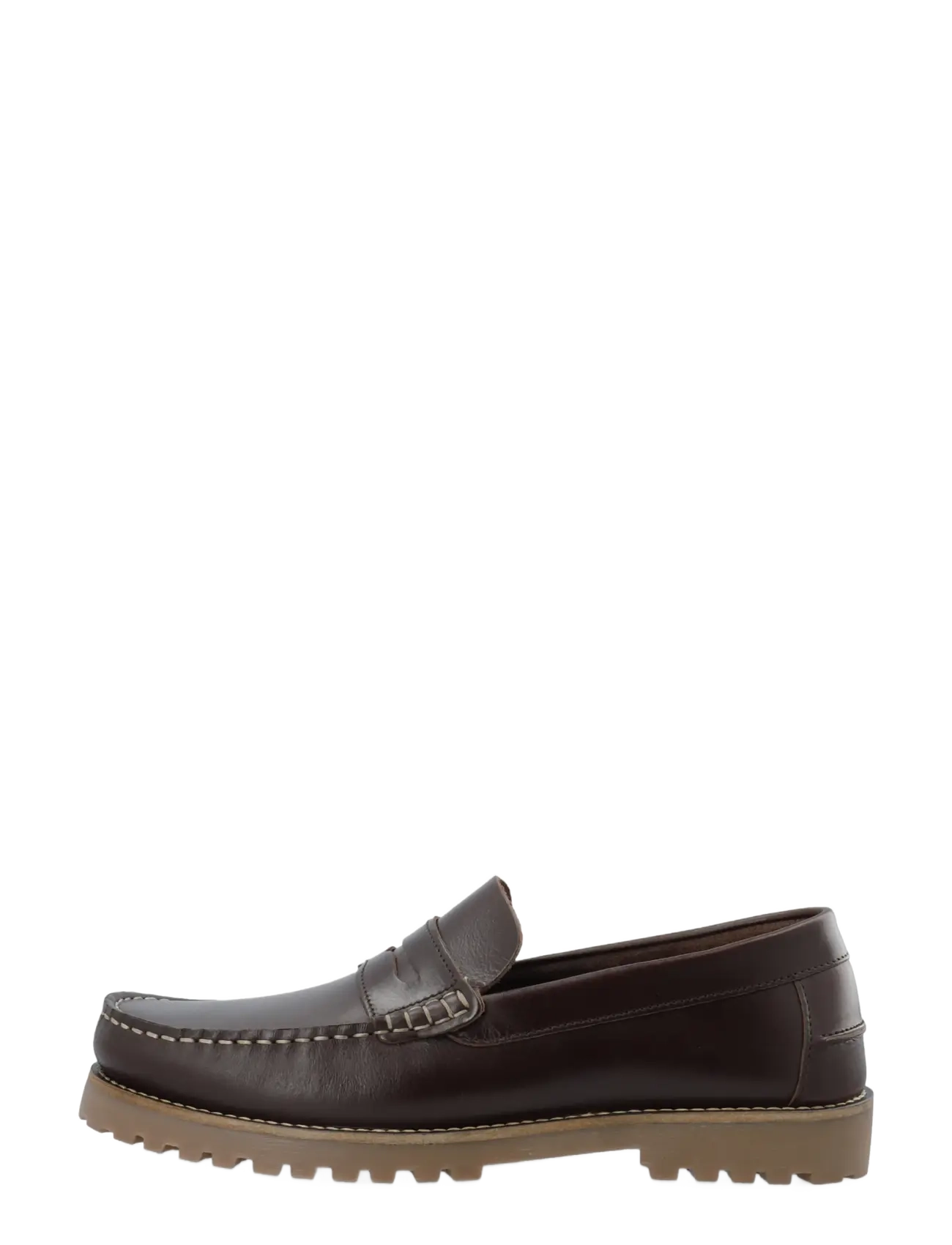Bianco - BIAGREG Penny Loafer Pull Up - kollektionen - dark brown - 1