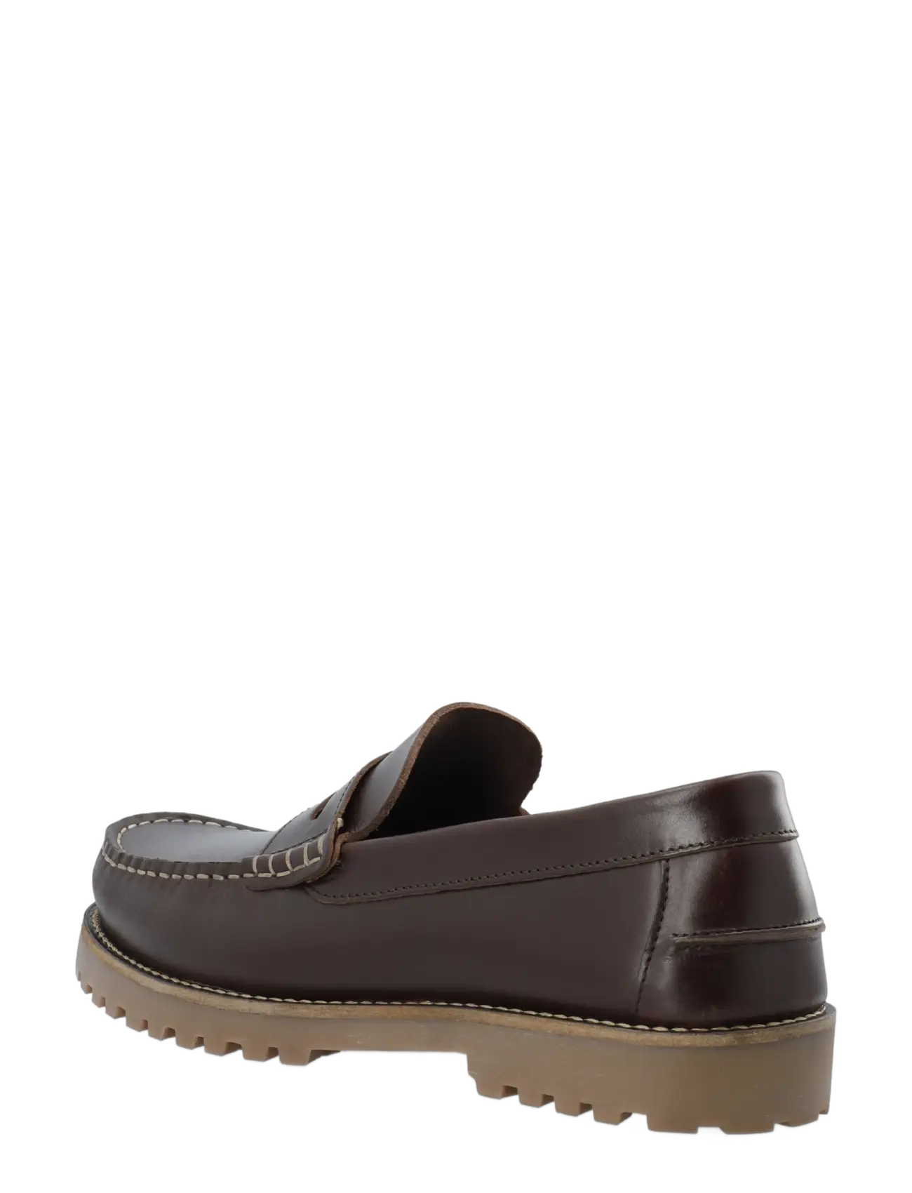 Bianco - BIAGREG Penny Loafer Pull Up - kollektionen - dark brown - 2