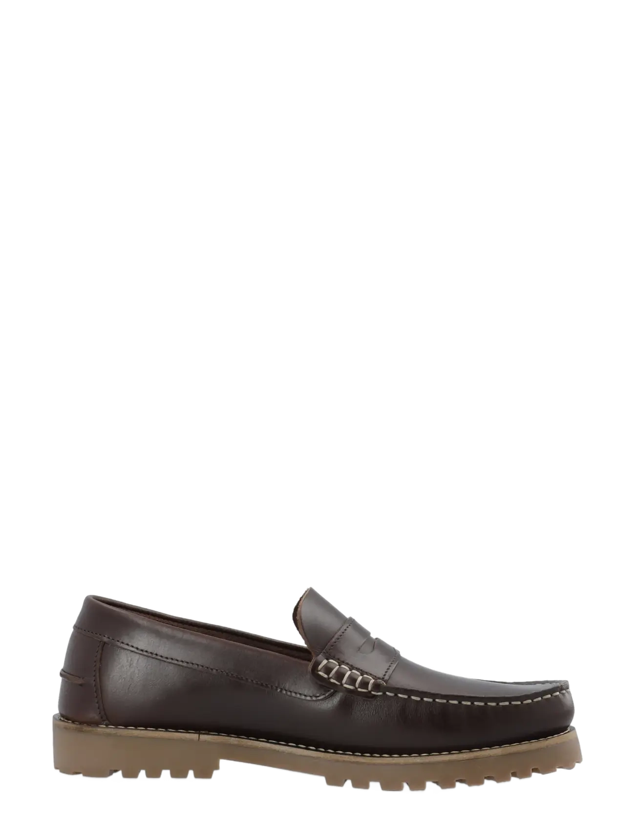 Bianco - BIAGREG Penny Loafer Pull Up - kollektionen - dark brown - 3