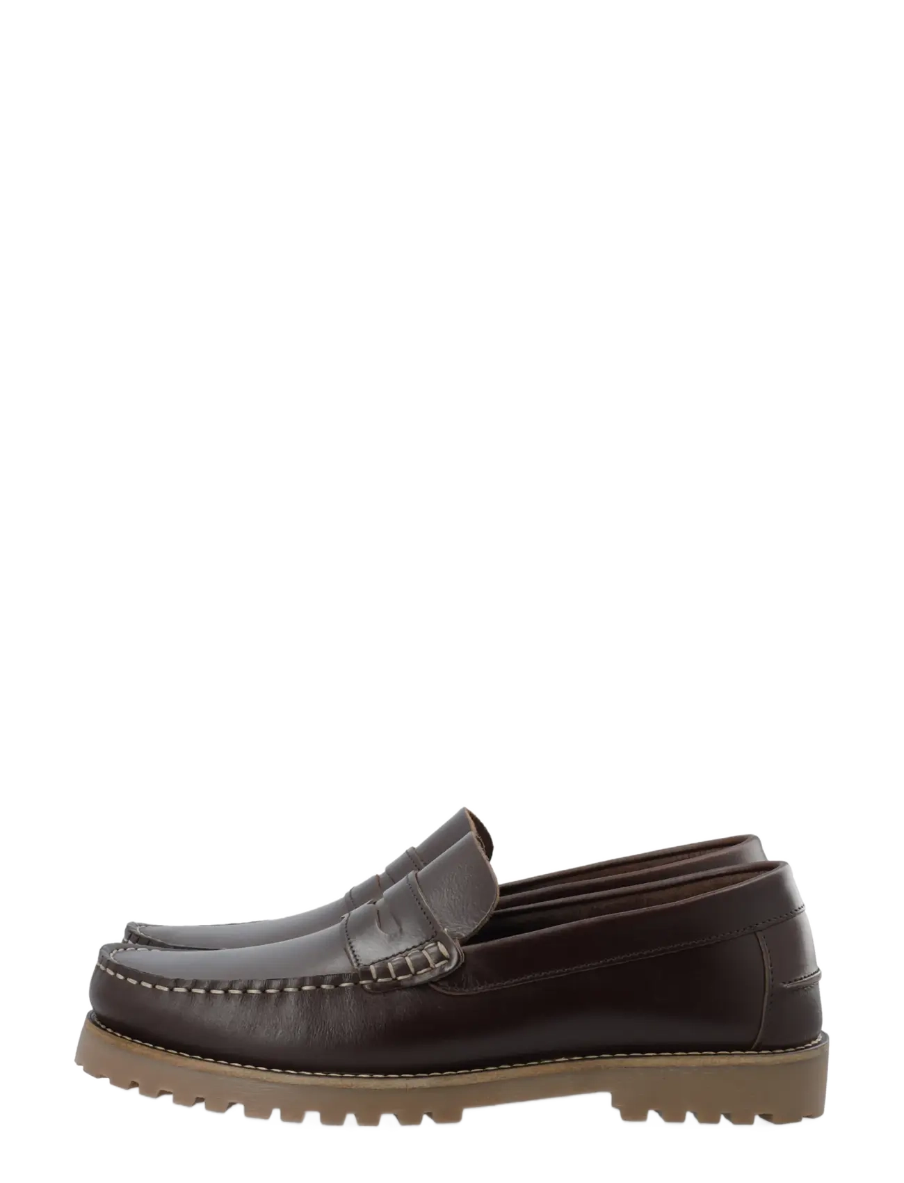 Bianco - BIAGREG Penny Loafer Pull Up - kollektionen - dark brown - 5