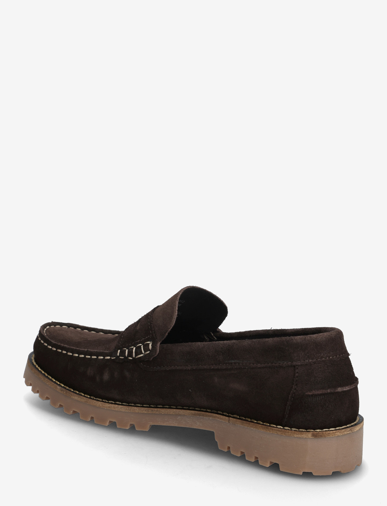 Bianco - BIAGREG Penny Loafer Suede - kollektioner - brown - 2