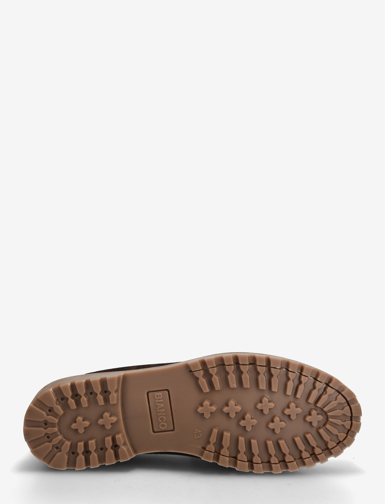 Bianco - BIAGREG Penny Loafer Suede - kollektioner - brown - 4