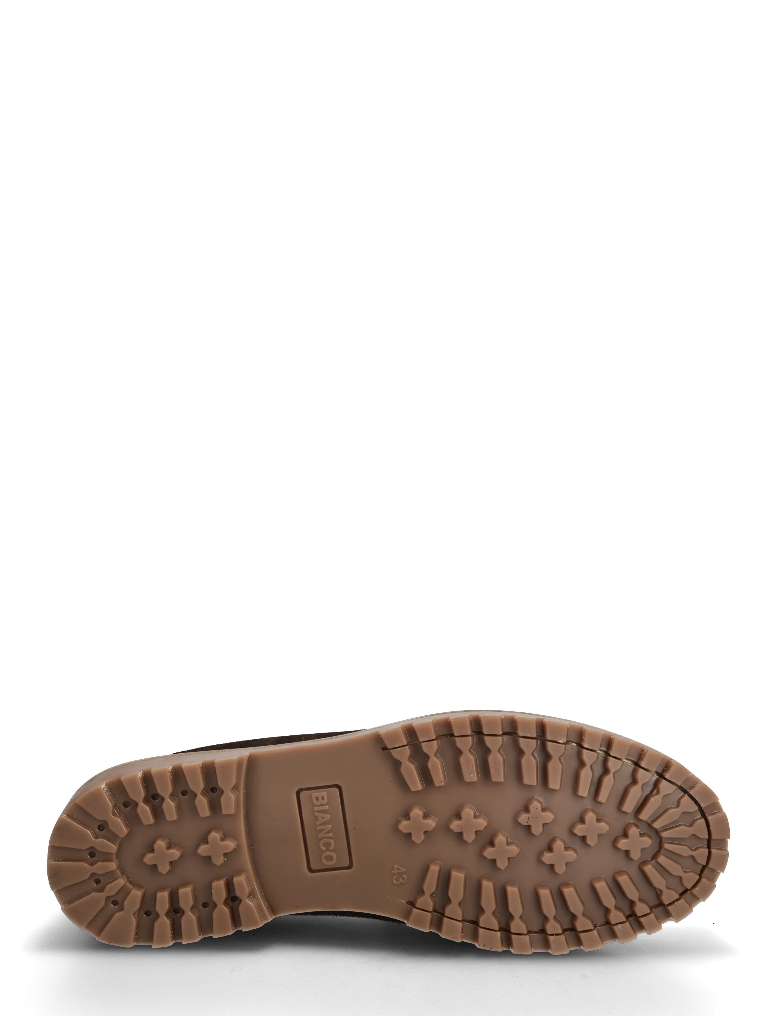 Bianco - BIAGREG Penny Loafer Suede - kollektsioonid - brown - 4
