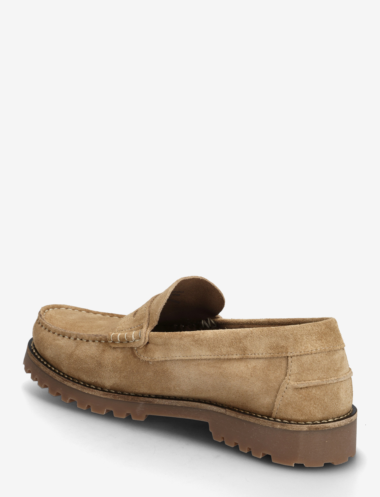 Bianco - BIAGREG Penny Loafer Suede - kollektioner - sand - 2