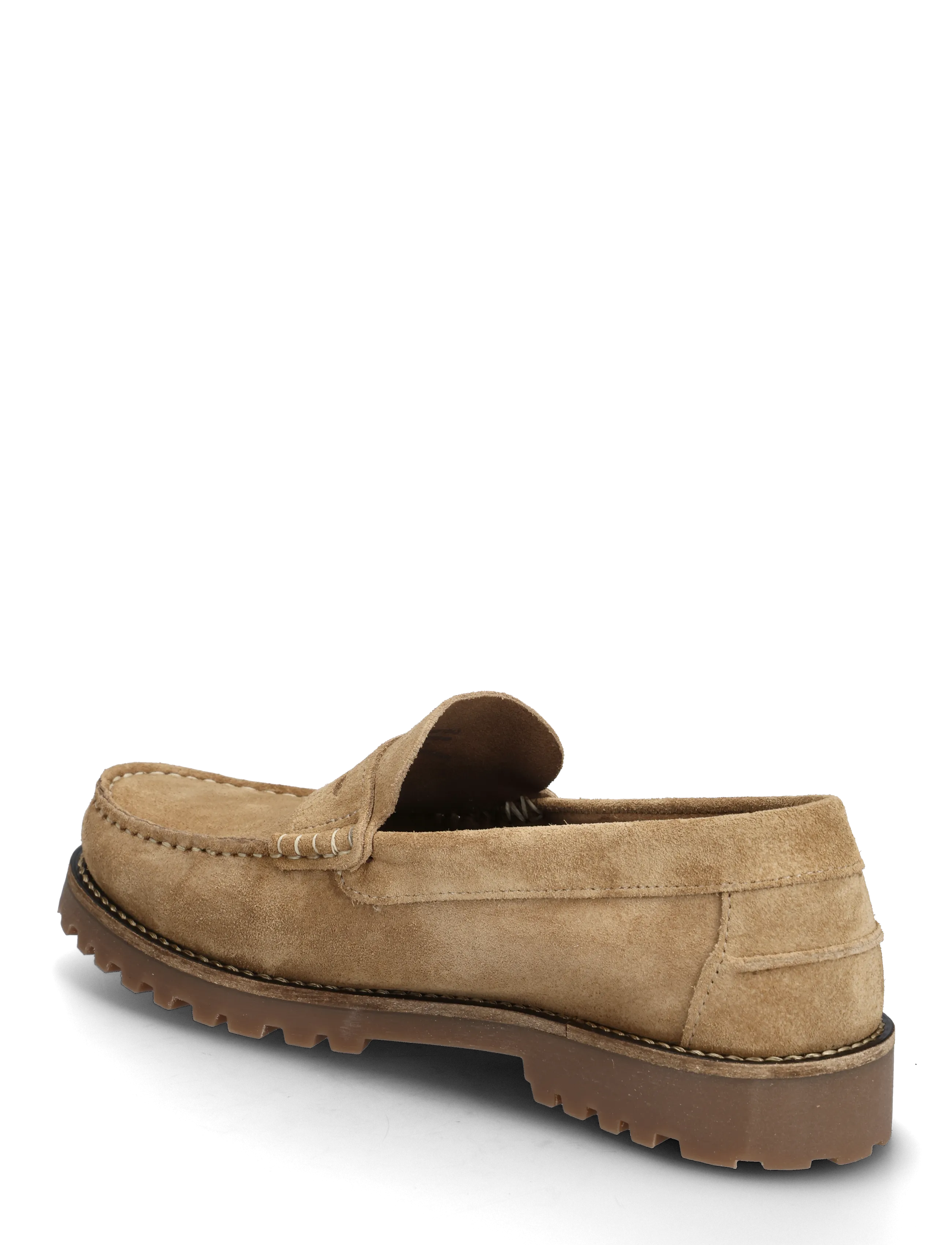 Bianco - BIAGREG Penny Loafer Suede - nos éditoriaux - sand - 2