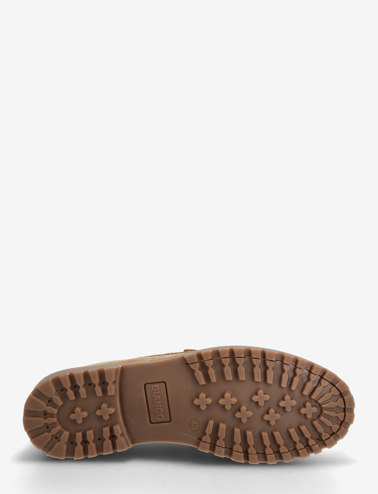 Bianco - BIAGREG Penny Loafer Suede - kollektioner - sand - 4