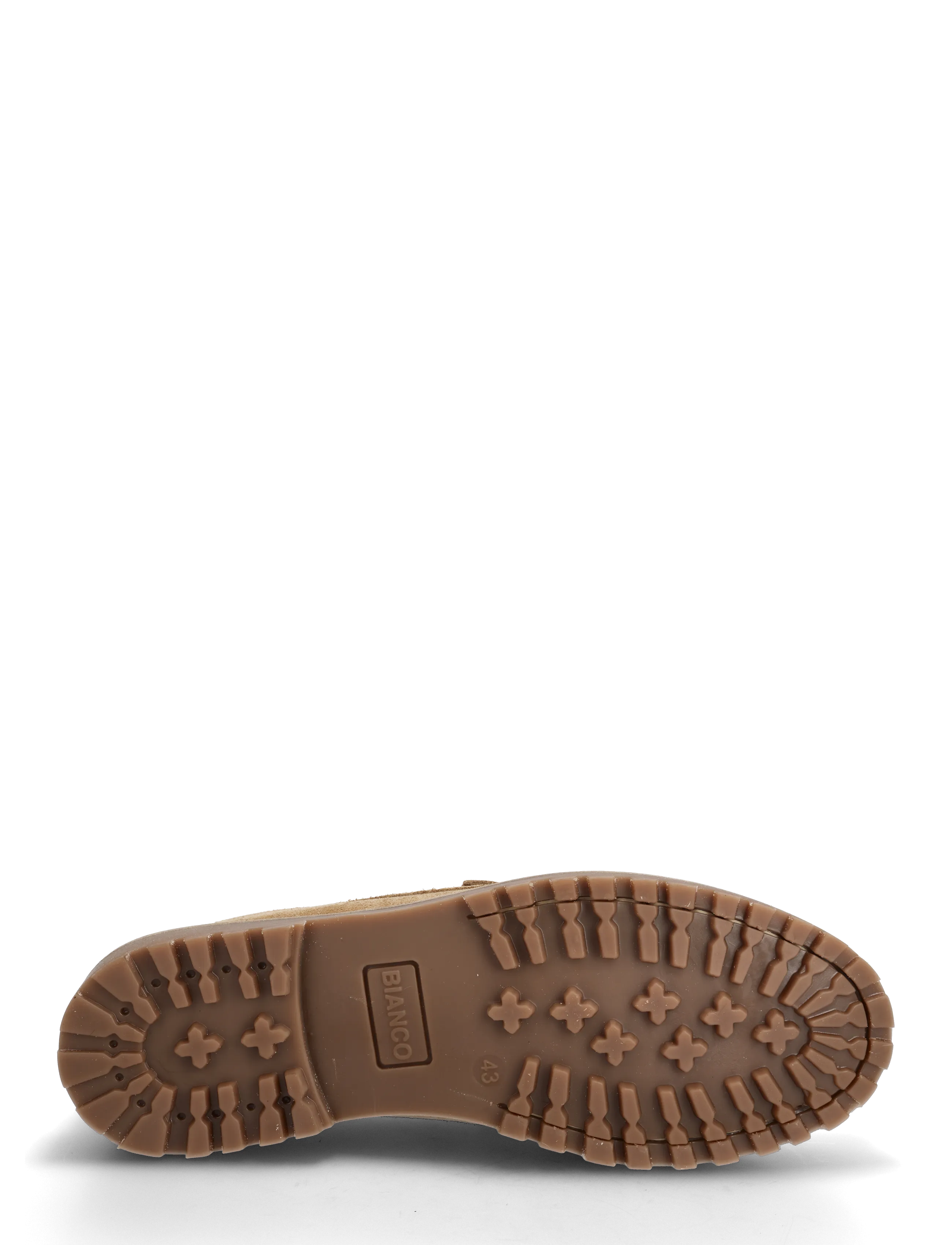 Bianco - BIAGREG Penny Loafer Suede - nos éditoriaux - sand - 4